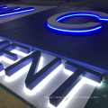 Stainless Steel Led backlit Letter Signs Lighting Letter Custom Sign Letter Business Signs Logo